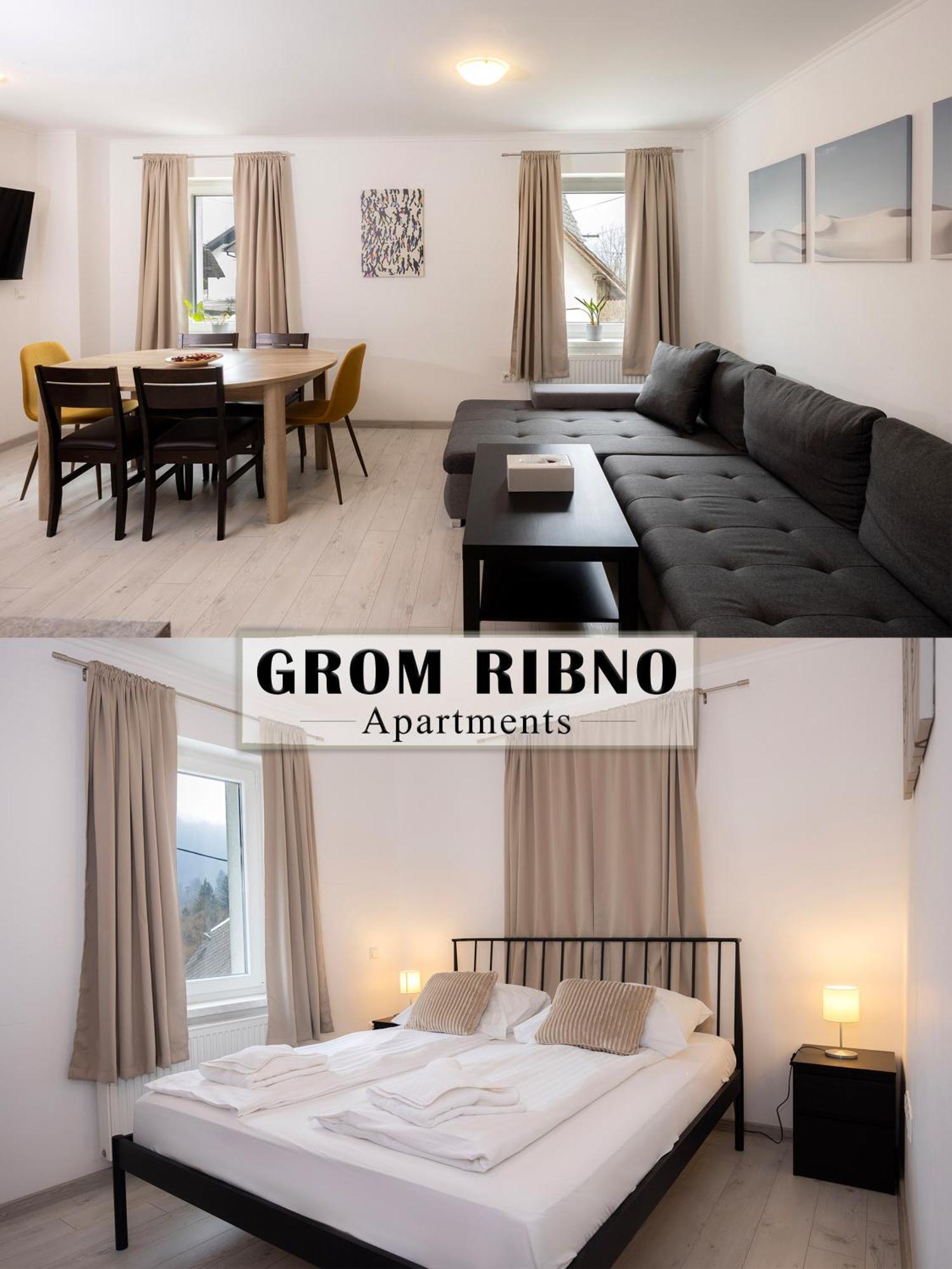 Grom Ribno Apartments Bled Exterior foto